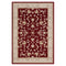 Chattels Flowery Red Rug