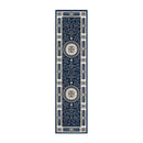 Chattels Navy Runner Rug