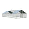 Large Walk In Chicken Coop Run House Shade Cage With Roof
