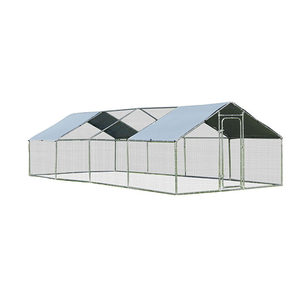 Large Walk In Chicken Coop Run House Shade Cage With Roof