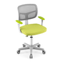 Children Study Computer Chair Adjustable Height Lumbar Support Green