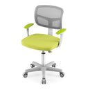 Children Study Computer Chair Adjustable Height Lumbar Support Green