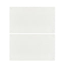 Chopping Boards 2 Pcs Transparent Bubbles Pattern Tempered Glass