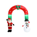 Christmas Archway Inflatable With Led Lights