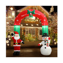 Christmas Archway Inflatable With Led Lights