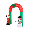 Christmas Archway Inflatable With Led Lights