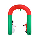 Christmas Archway Inflatable With Led Lights