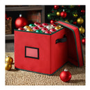Christmas Baubles Storage Box 64 Dividers Xmas Ornaments Container
