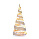 Christmas Cone Tree With Led Lights For Home Office Decoration