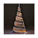 Christmas Cone Tree With Led Lights For Home Office Decoration