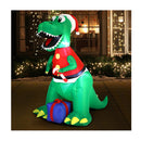 Christmas Dinosaur Inflatable With Led Lights