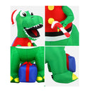 Christmas Dinosaur Inflatable With Led Lights