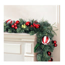 Christmas Garland With Decorations Xmas Wedding Party