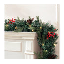 Christmas Garland With Led Lights Decorations Xmas Party