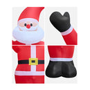 Christmas Inflatable 5M Santa Claus With Led Light