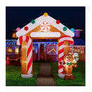 Christmas Inflatable Archwary Ginger Illuminated Decorations
