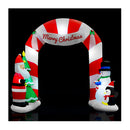 Christmas Inflatable Archwary Santa 3M Illuminated Decorations
