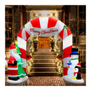 Christmas Inflatable Archwary Santa 3M Illuminated Decorations