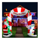 Christmas Inflatable Archwary Santa 3M Illuminated Decorations
