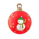 Christmas Inflatable Ball 60Cm Led Illuminated Snowman Xmas Decor