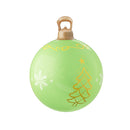 Christmas Inflatable Ball 60Cm Led Illuminated Xmas Decoration Green