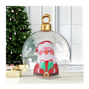 Christmas Inflatable Ball 60Cm Santa Decoration Giant Bauble Clear