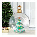 Christmas Inflatable Ball 60Cm Tree Decoration Giant Bauble Clear