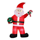 Christmas Inflatable Giant Santa Led Illuminated Decorations