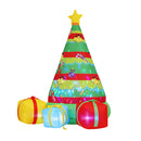 Christmas Inflatable Gift Tree Flashing Light Decorations Illuminated