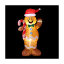 Christmas Inflatable Gingerbread Man Led Decorations Illuminated