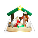 Christmas Inflatable Nativity Scene With Leds And Built In Air Blower
