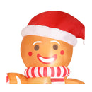 Christmas Inflatable Outdoor Gingerbread Man 250Cm