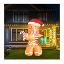 Christmas Inflatable Outdoor Gingerbread Man 250Cm