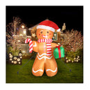 Christmas Inflatable Outdoor Gingerbread Man 250Cm