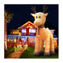 Christmas Inflatable Reindeer 5M Illuminated Decorations
