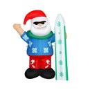 Christmas Inflatable Santa 160Cm Illuminated Decorations