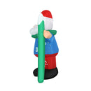 Christmas Inflatable Santa 160Cm Illuminated Decorations