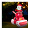 Christmas Inflatable Santa Claus Tank