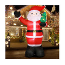 Christmas Inflatable Santa Claus With Led Lights 360Cm