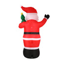Christmas Inflatable Santa Claus With Led Lights 360Cm