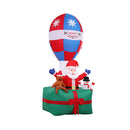 Christmas Inflatable Santa In Ballon Led Decorations Illuminated