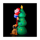 Christmas Inflatable Santa Tree Illuminated Decorations