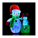 Christmas Inflatable Snowman 180Cm Illuminated Decorations