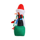 Christmas Inflatable Snowman 180Cm Illuminated Decorations