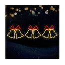 Christmas Light 3Pcs Jingle Bell Set Led Motif Lights