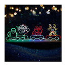 Christmas Light Led Motif Lights Santa Train 196Cm