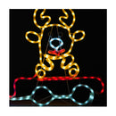 Christmas Light Led Motif Lights Santa Train 196Cm
