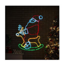 Christmas Light Led Motif Rope Lights Santa Claus