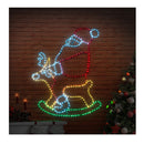 Christmas Light Led Motif Rope Lights Santa Claus