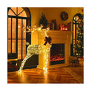 Christmas Lighted Reindeer With 50 120 Led Bulbs